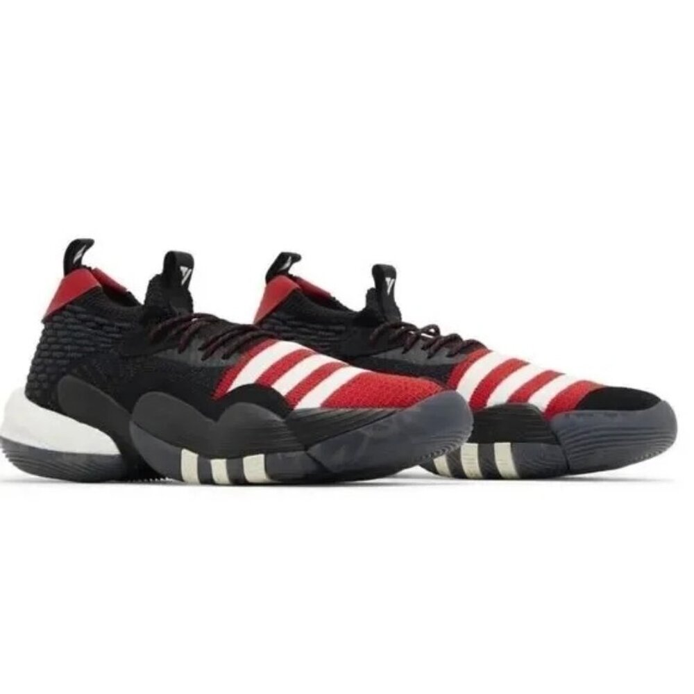 Adidas Trae Young 2.0 Basketball Shoes- Size 10.5 Black/Red NWT